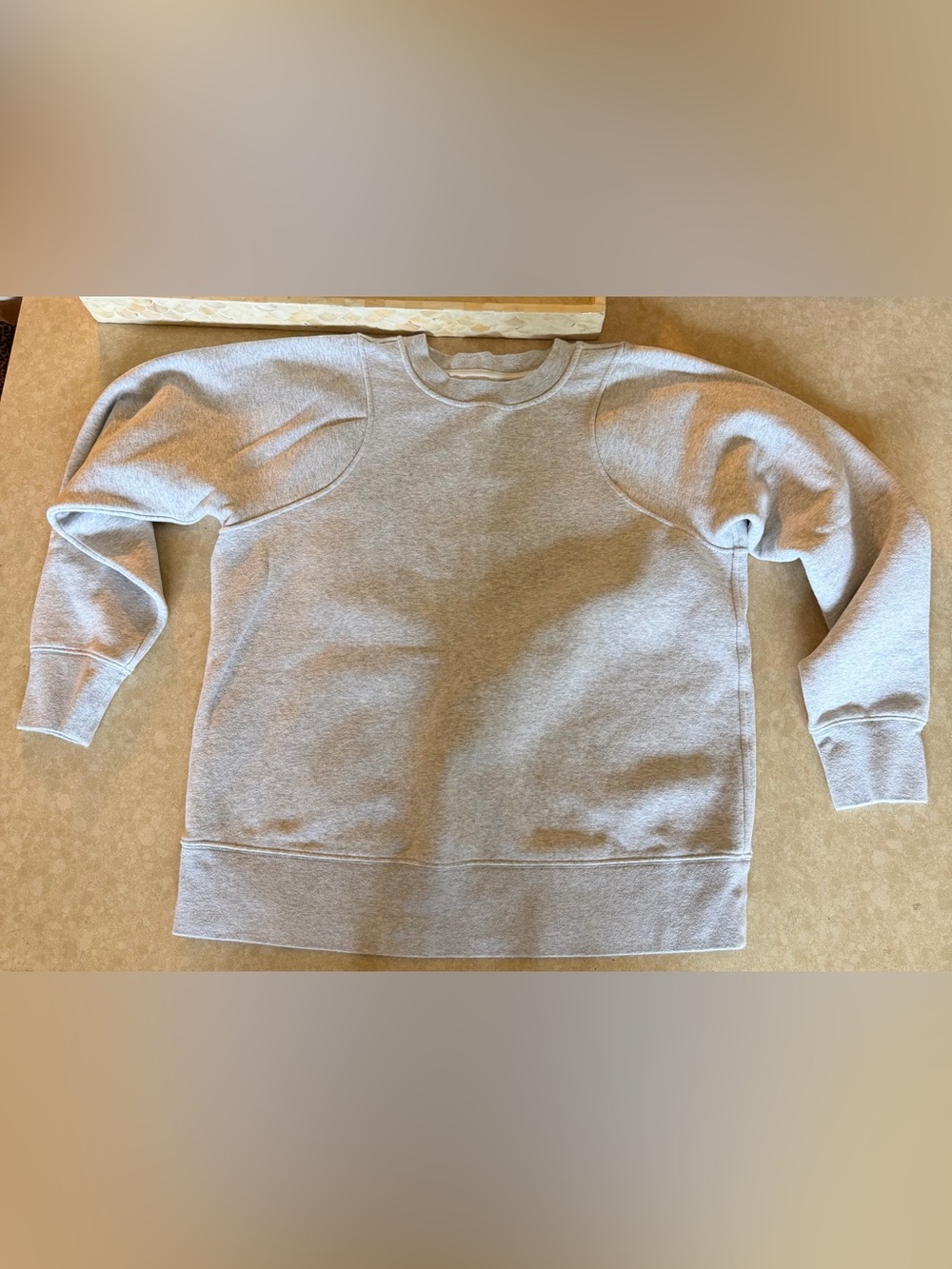 Lululemon Crewneck Sweatshirt- Light Gray Women’s size 6